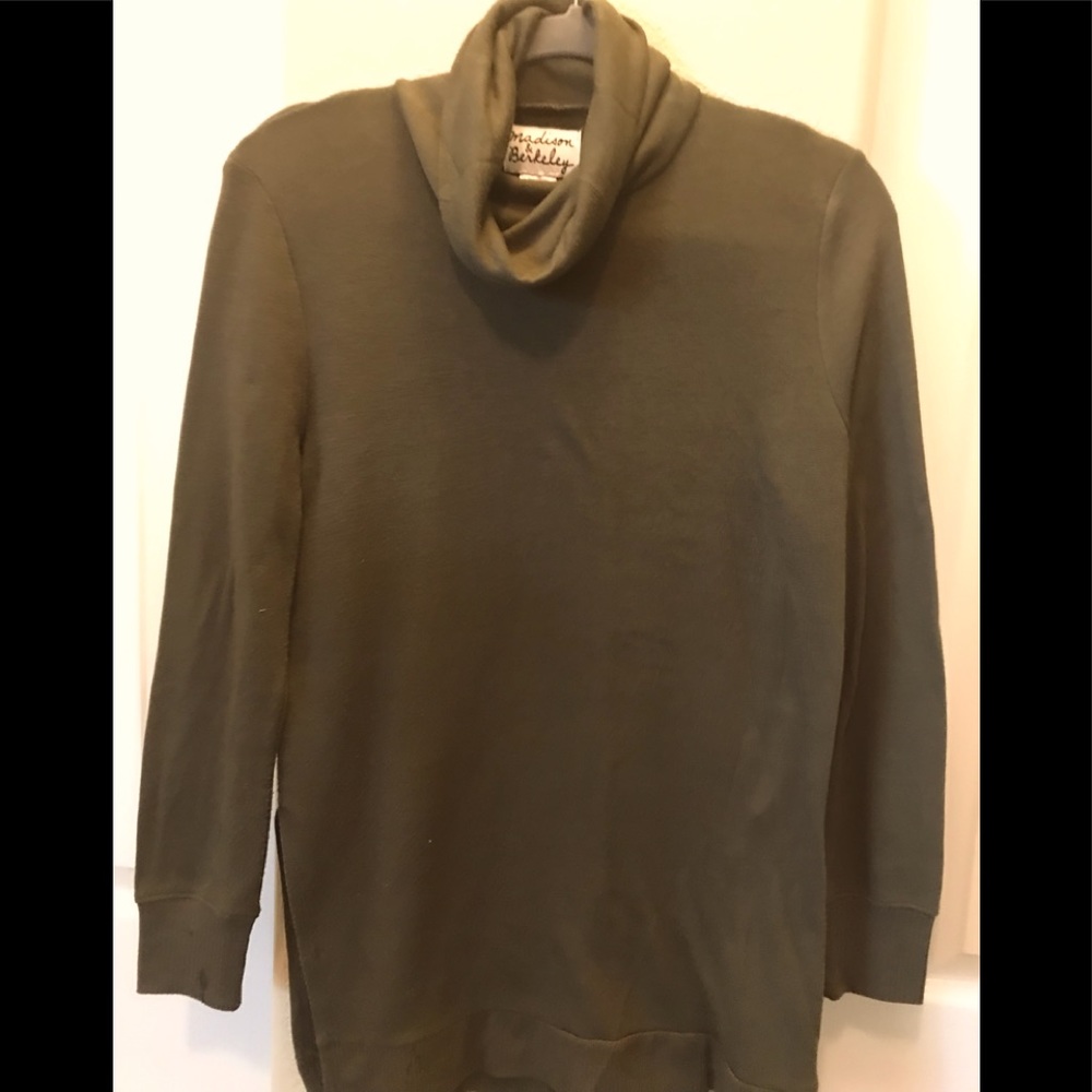 Madison & Berkeley Long Tunic Turtleneck
